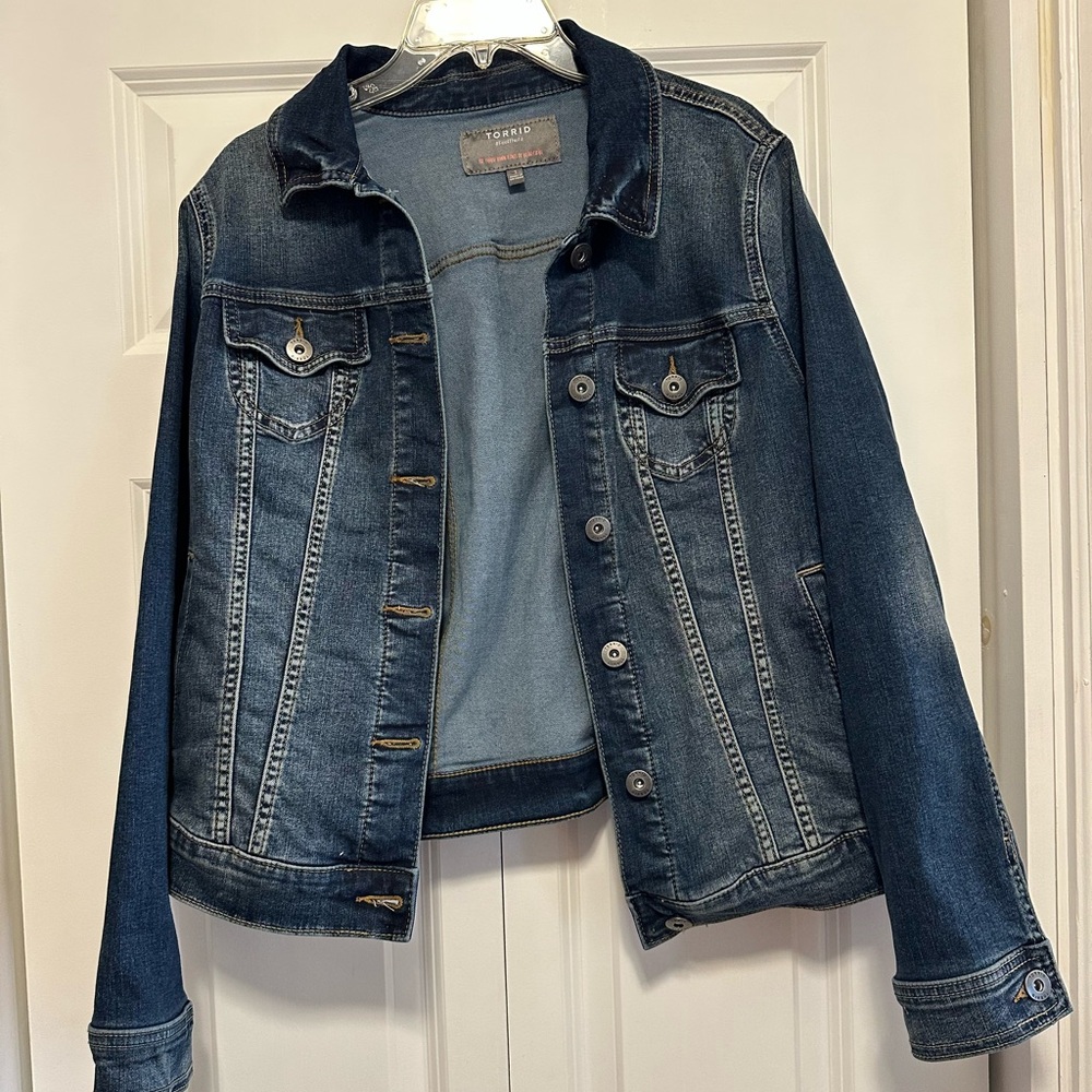 Torrid Feel the Fit Denim Jacket